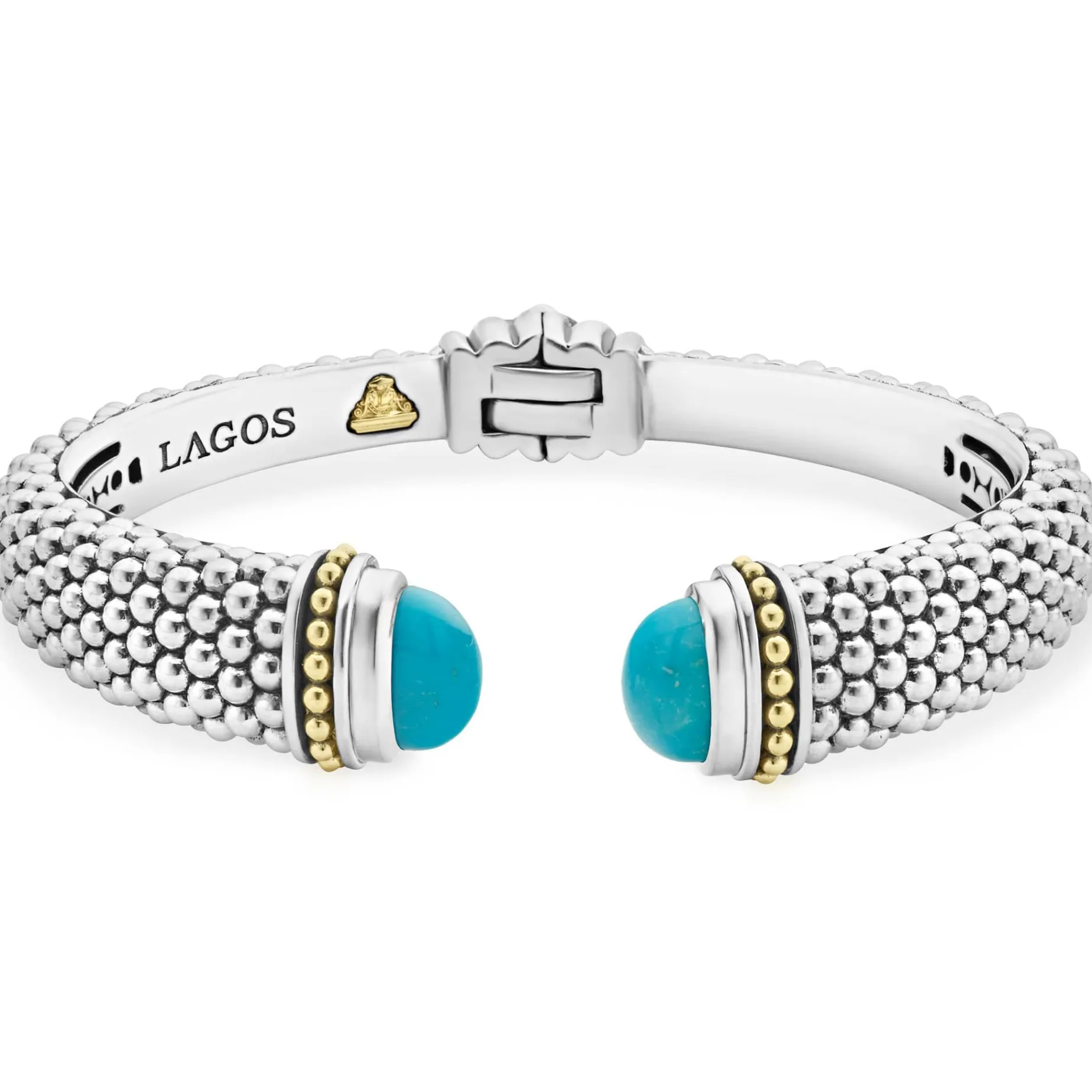 Cuffs<LAGOS Turquoise Cuff Bracelet |12Mm