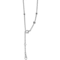 Silver<LAGOS Turquoise Flower Pendant Necklace