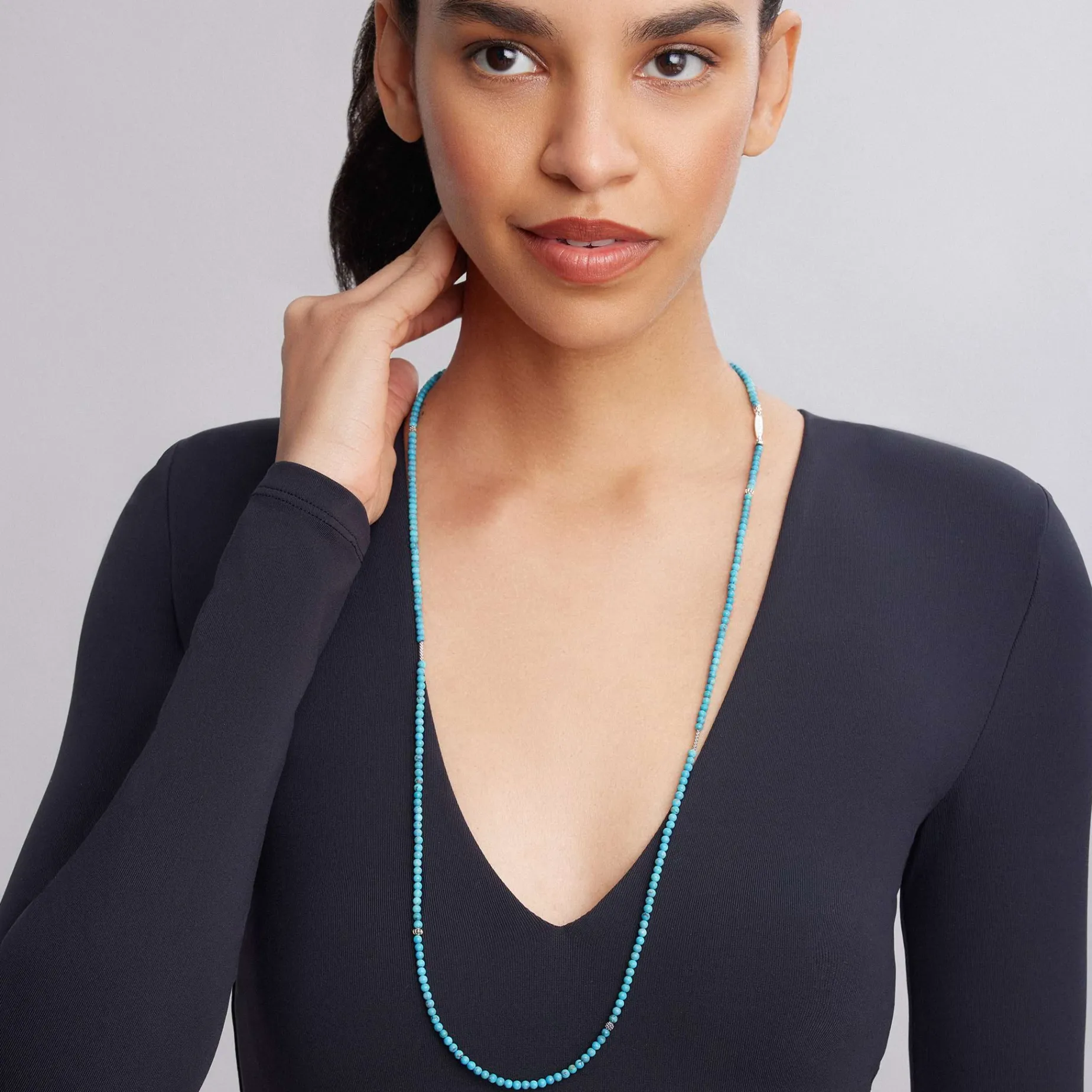 Caviar Necklaces<LAGOS Turquoise Necklace