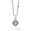 Diamonds<LAGOS Two-Tone Diamond Pendant Necklace