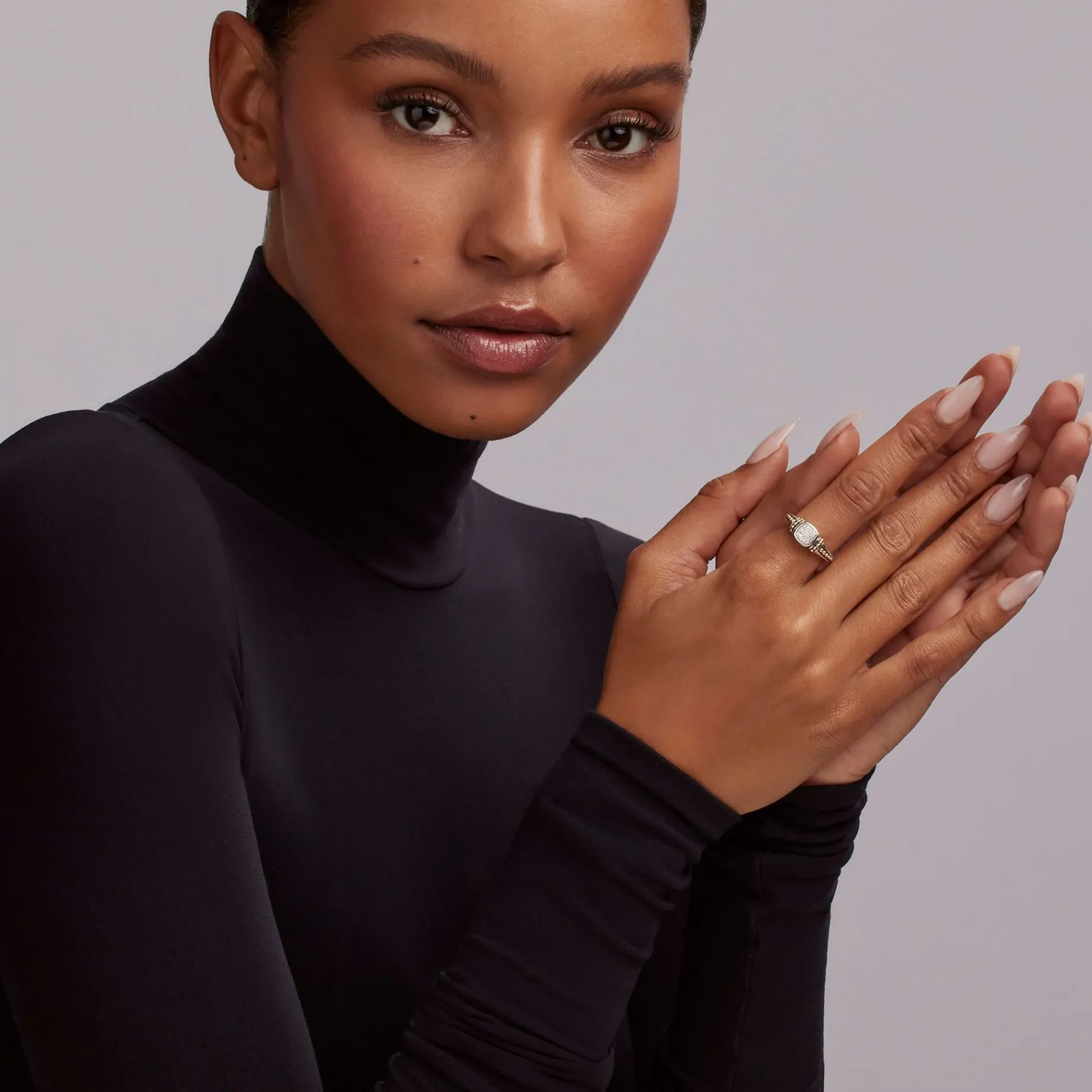 Diamonds<LAGOS Two-Tone Diamond Ring