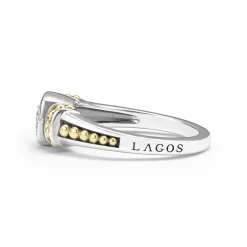 Diamonds<LAGOS Two-Tone Diamond Ring