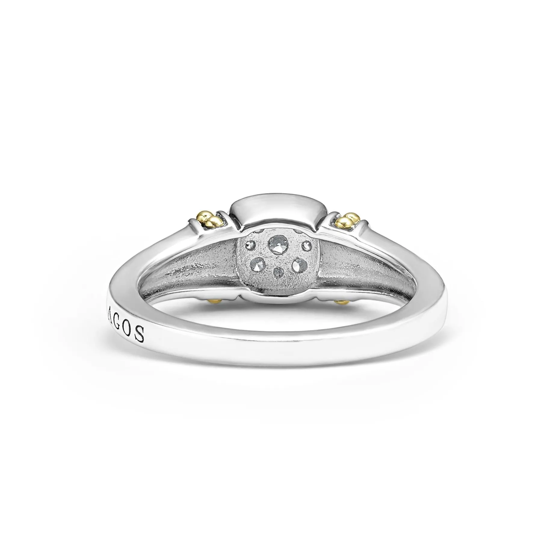 Diamonds<LAGOS Two-Tone Diamond Ring