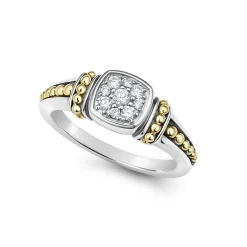 Two-Tone<LAGOS Two-Tone Diamond Ring