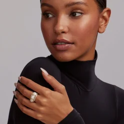 Stacking Rings<LAGOS Two-Tone Diamond Stacking Rings