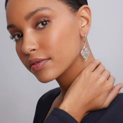 Drop Earrings<LAGOS Two-Tone Drop Earrings