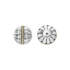 Two-Tone<LAGOS Two-Tone Fluted Earring Backs