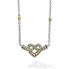 Two-Tone<LAGOS Two-Tone Heart Chain Necklace