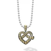 Two-Tone<LAGOS Two-Tone Heart Pendant Necklace