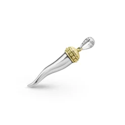 Amulets<LAGOS Two-Tone Horn Amulet