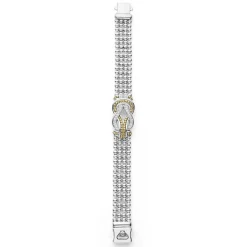 Diamonds<LAGOS Two-Tone Knot Diamond Statement Bracelet