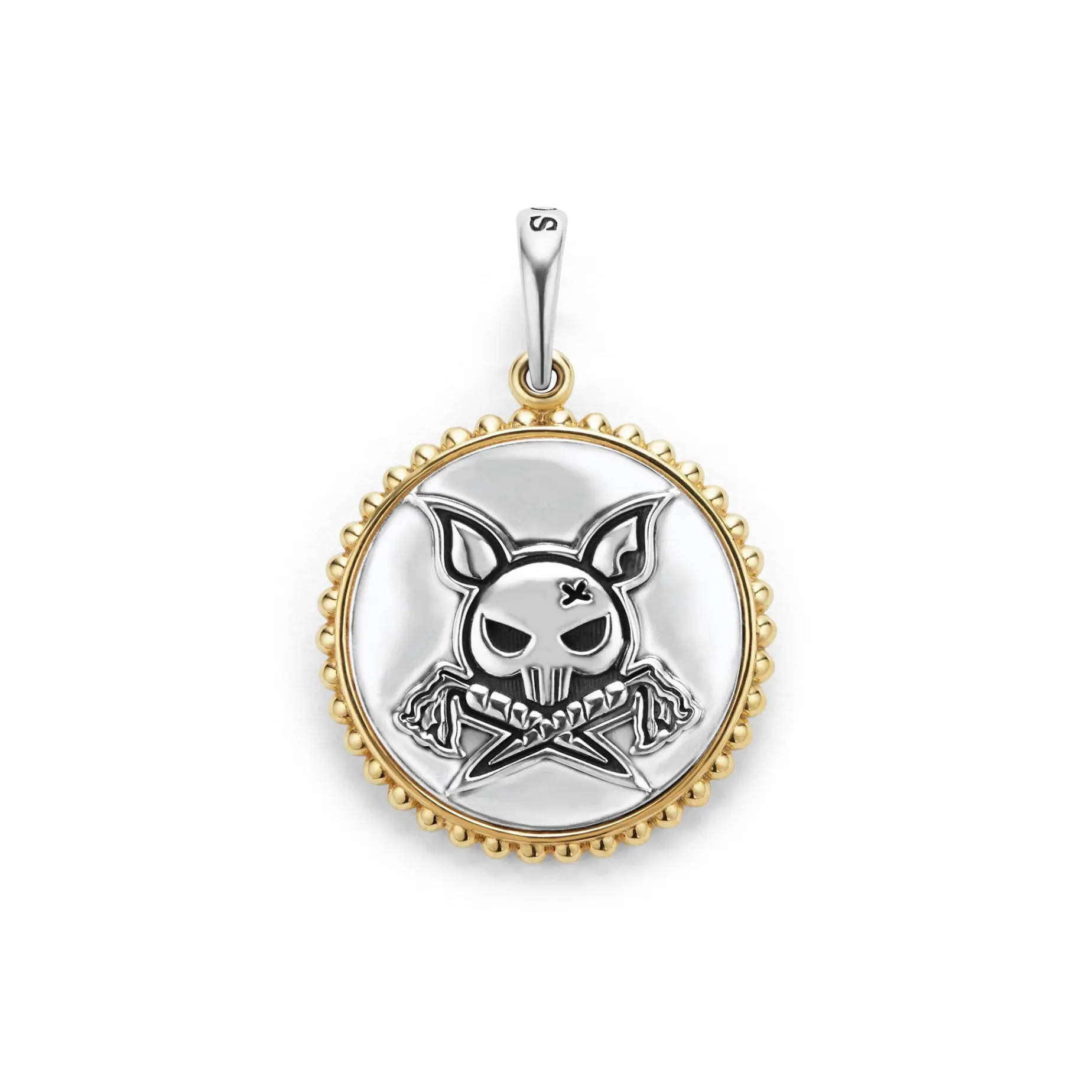 Amulets<LAGOS Two-Tone Krunch Amulet