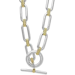 Chains<LAGOS Two-Tone Link Necklace