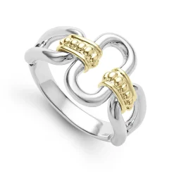 Two-Tone<LAGOS Two-Tone Link Ring