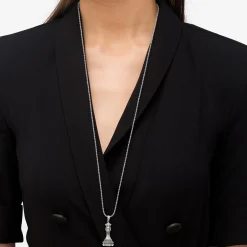 Two-Tone<LAGOS Two-Tone Queen Pendant Necklace