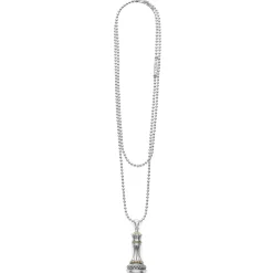 Long Necklaces<LAGOS Two-Tone Queen Pendant Necklace