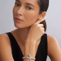 Two-Tone<LAGOS Two-Tone Snake Rope Bracelet