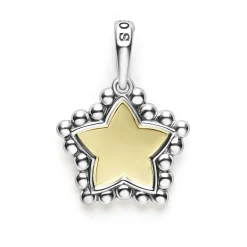 Two-Tone<LAGOS Two-Tone Star Charm