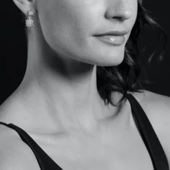 Two-Tone<LAGOS Two-Tone Star Diamond Drop Earrings