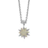 Two-Tone<LAGOS Two-Tone Star Diamond Pendant Necklace