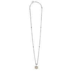 Two-Tone<LAGOS Two-Tone Star Diamond Pendant Necklace