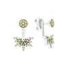 Two-Tone<LAGOS Two-Tone Stud Earrings With Earring Jacket