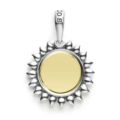Two-Tone<LAGOS Two-Tone Sun Charm