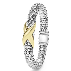 Two-Tone<LAGOS Two-Tone X Caviar Bracelet | 9Mm