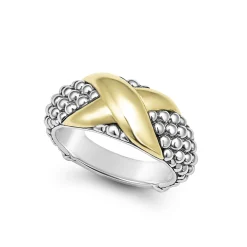 Two-Tone<LAGOS Two-Tone X Caviar Ring