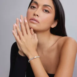 Pearl<LAGOS Two-Tone X Pearl Caviar Bracelet | 6Mm