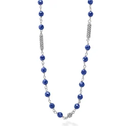 Chains<LAGOS Ultramarine Ceramic Beaded Necklace