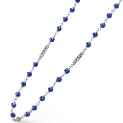 Gemstones<LAGOS Ultramarine Ceramic Beaded Necklace