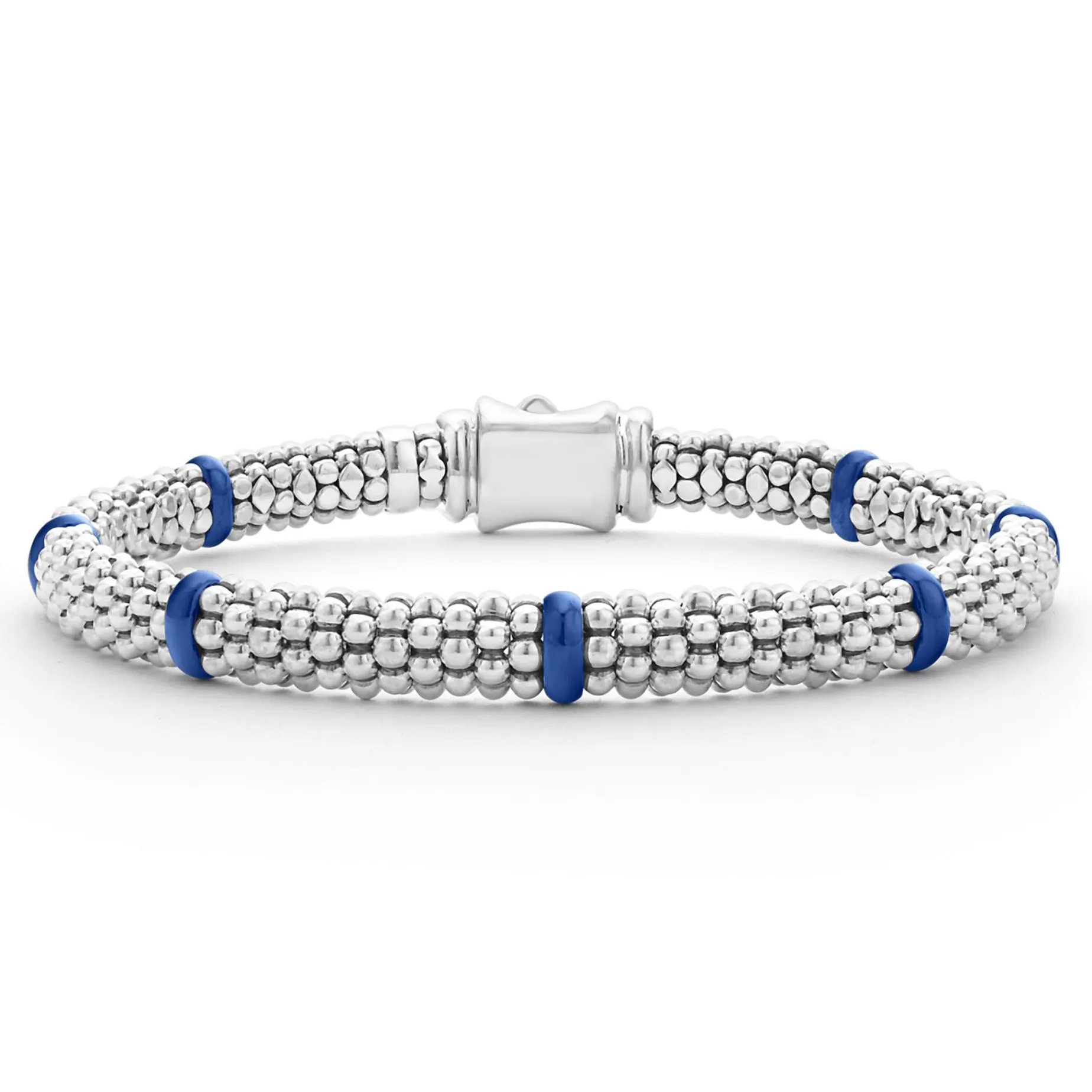 Two-Tone<LAGOS Ultramarine Ceramic Caviar Bracelet Gift Set