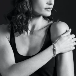 Gemstones<LAGOS White Topaz Caviar Bracelet | 6Mm