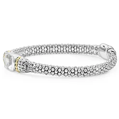 Gemstones<LAGOS White Topaz Caviar Bracelet | 6Mm
