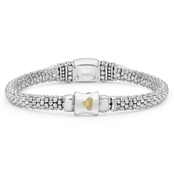 Gemstones<LAGOS White Topaz Caviar Bracelet | 6Mm