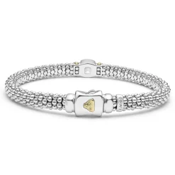 Gemstones<LAGOS White Topaz Caviar Bracelet | 6Mm