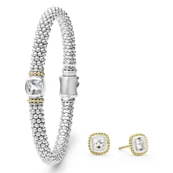 Gemstones<LAGOS White Topaz Caviar Gift Set