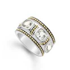 Gemstones<LAGOS White Topaz Stacking Rings