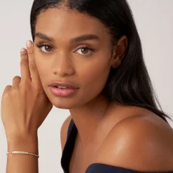 Silver<LAGOS Yellow Sapphire Beaded Bracelet