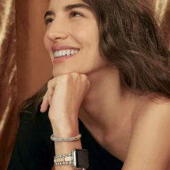 Two-Tone<LAGOS Yellow Sapphire Caviar Bracelet | 6Mm