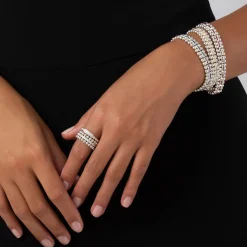 Silver<LAGOS Yellow Sapphire Link Bracelet