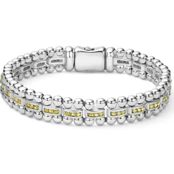 Link Bracelets<LAGOS Yellow Sapphire Link Bracelet